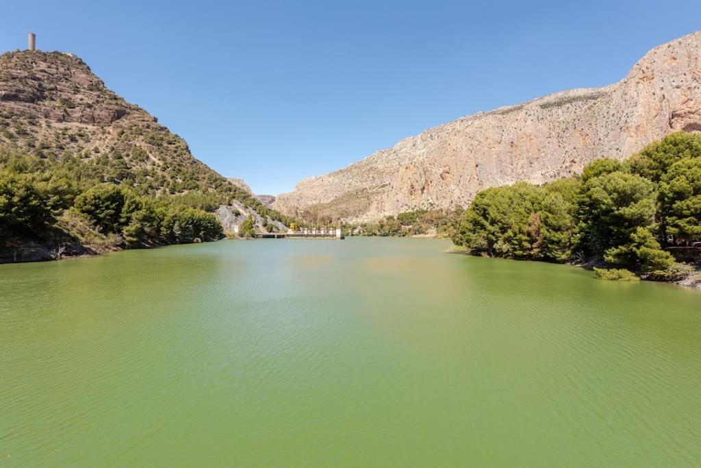 El Descansito Del Rey El Chorro Exteriör bild